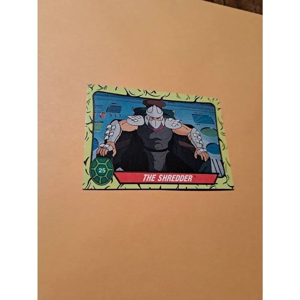 1989 Topps TMNT Ready for Action! Trading Card 27 Teenage Mutant Ninja Turtles